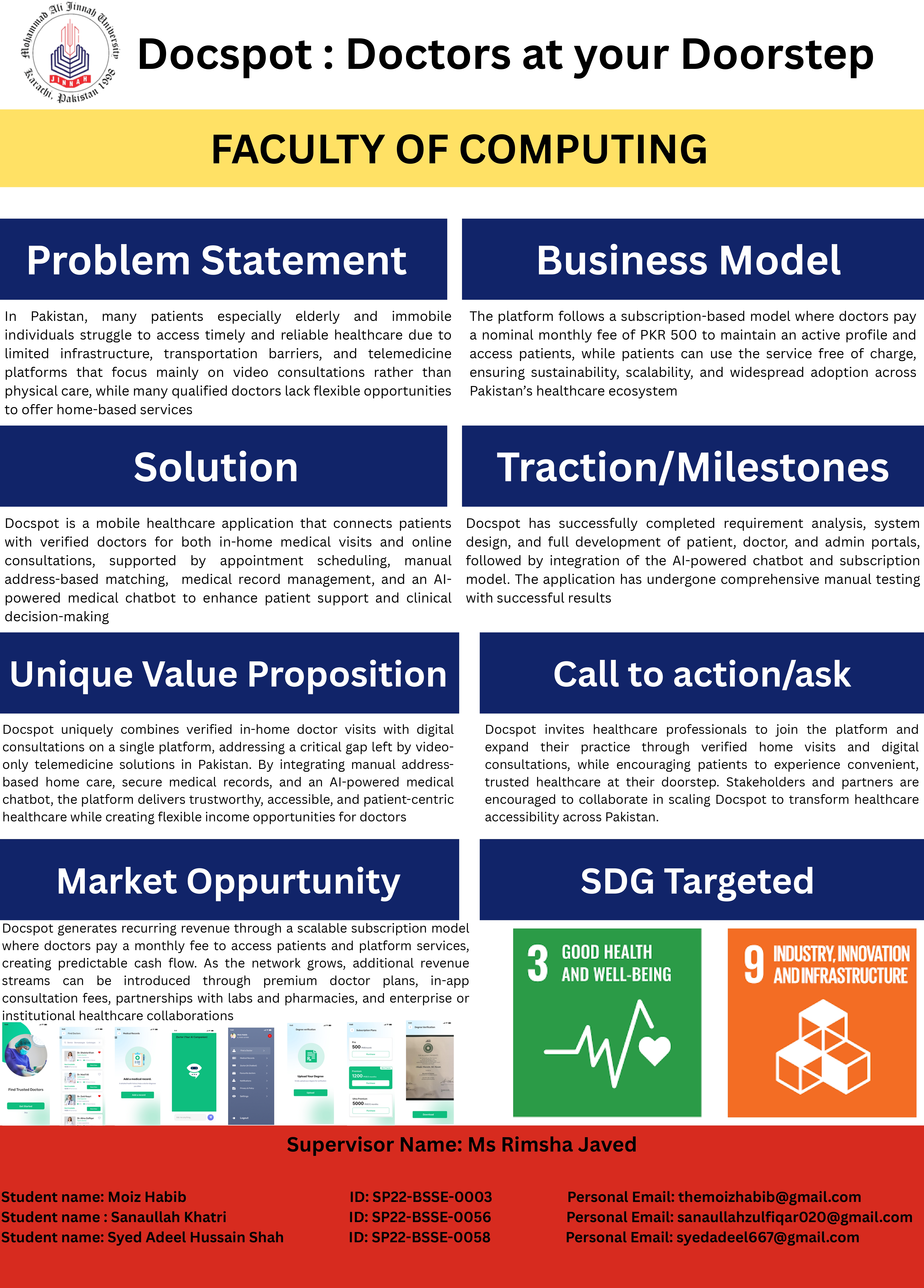 Docspot: Doctors at your  Doorstep